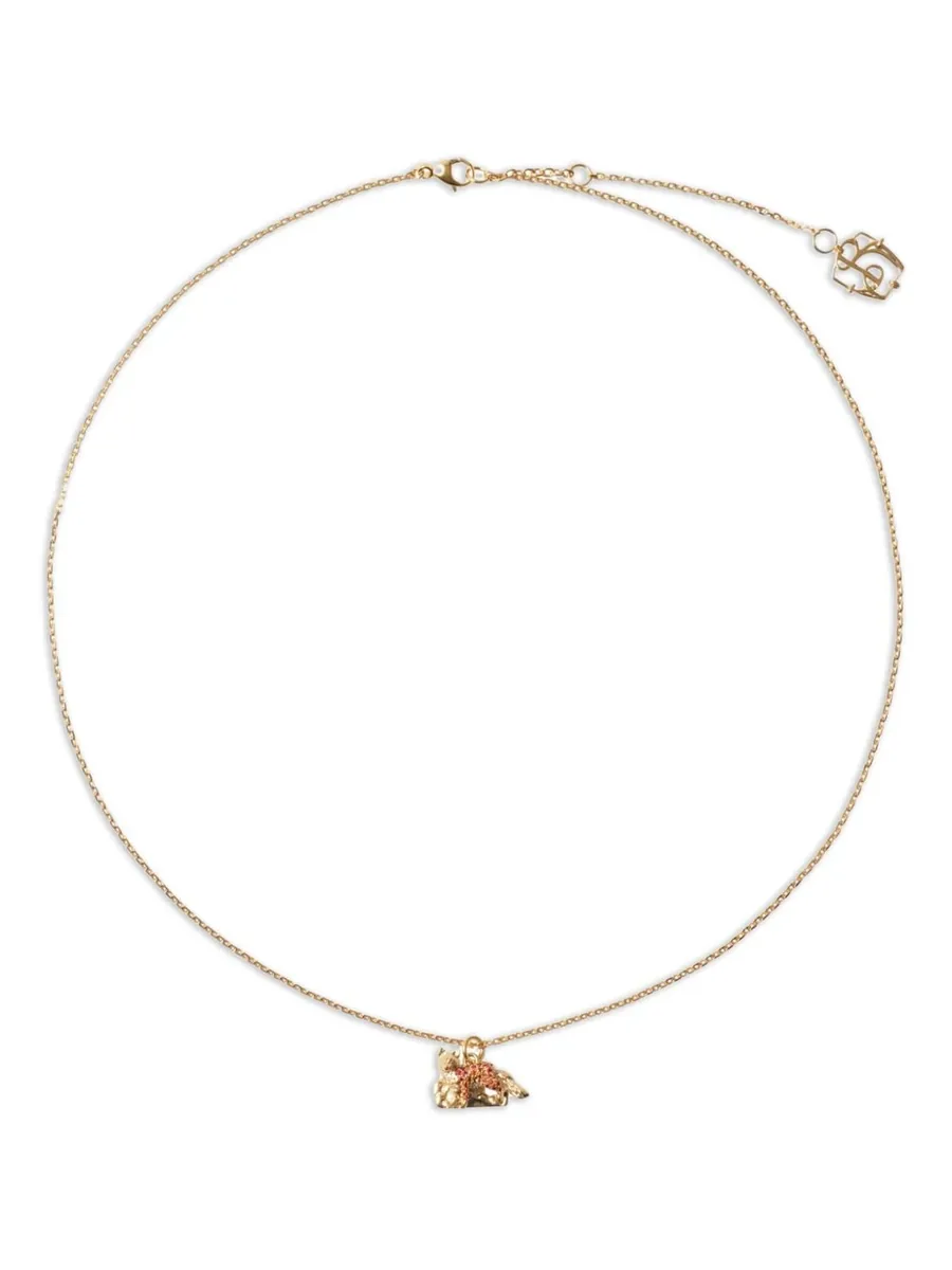 Gold Necklace, front view
