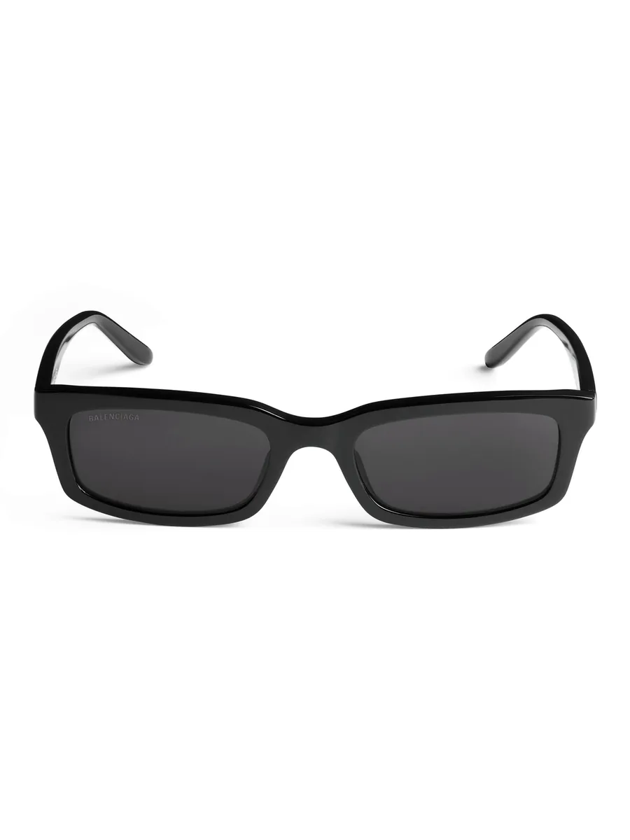 Black Acetate Sunglasses, front view