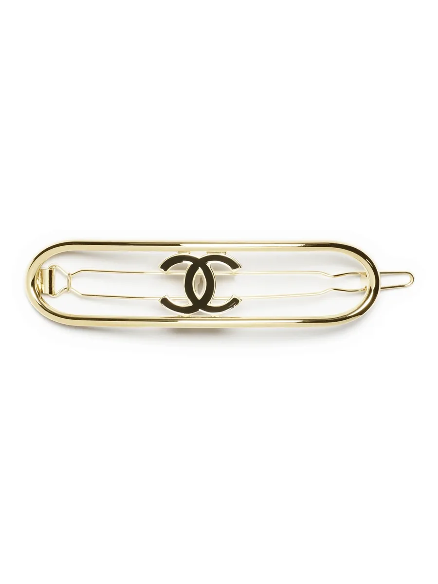 Gold Hair Clip, front view