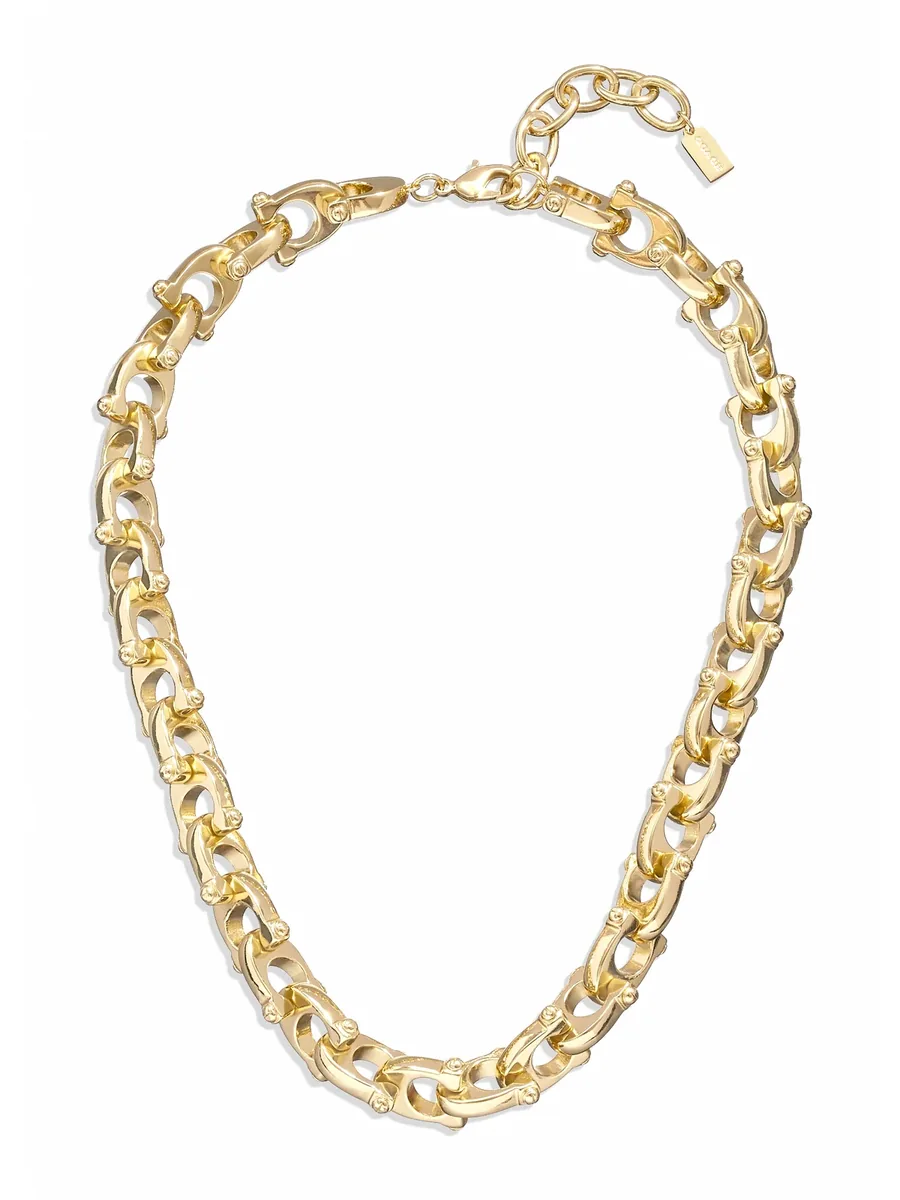 Gold Necklace, front view
