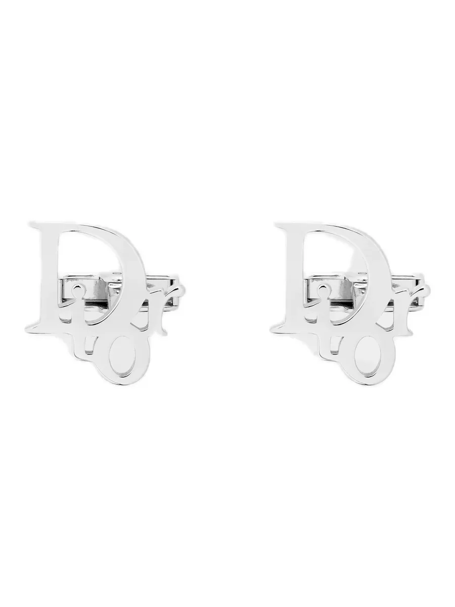 Silver Sterling Silver Cufflinks, front view