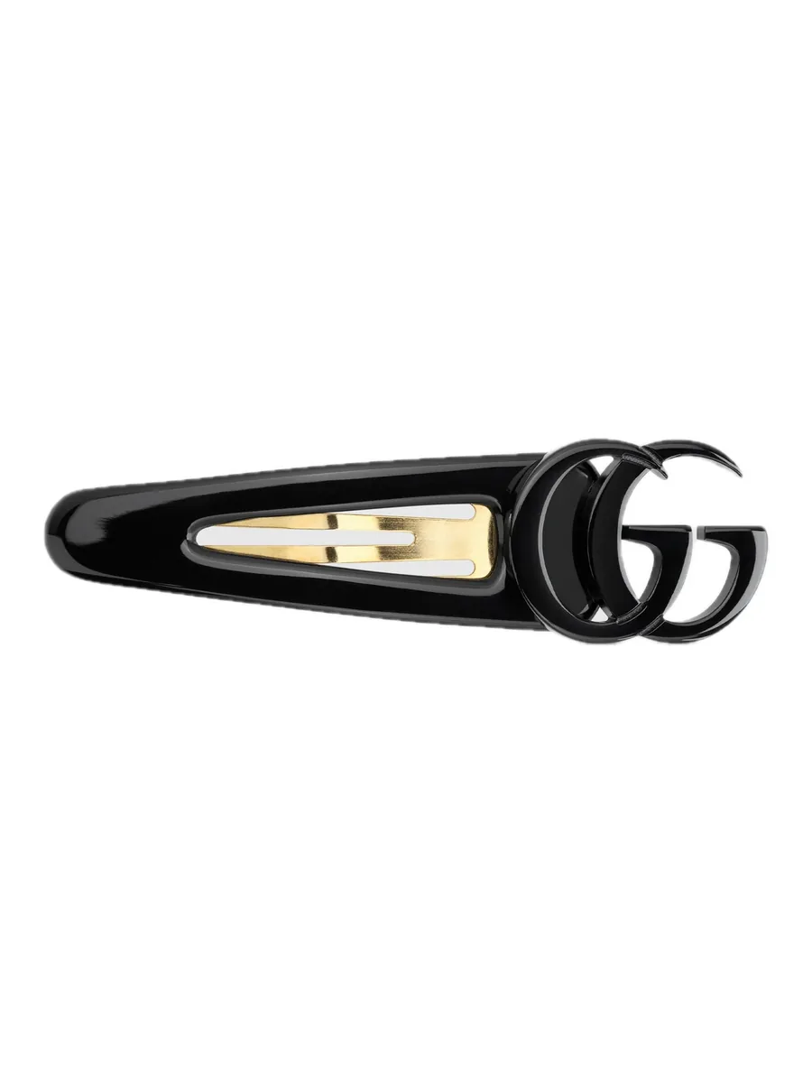 Black Hair Clip, front view