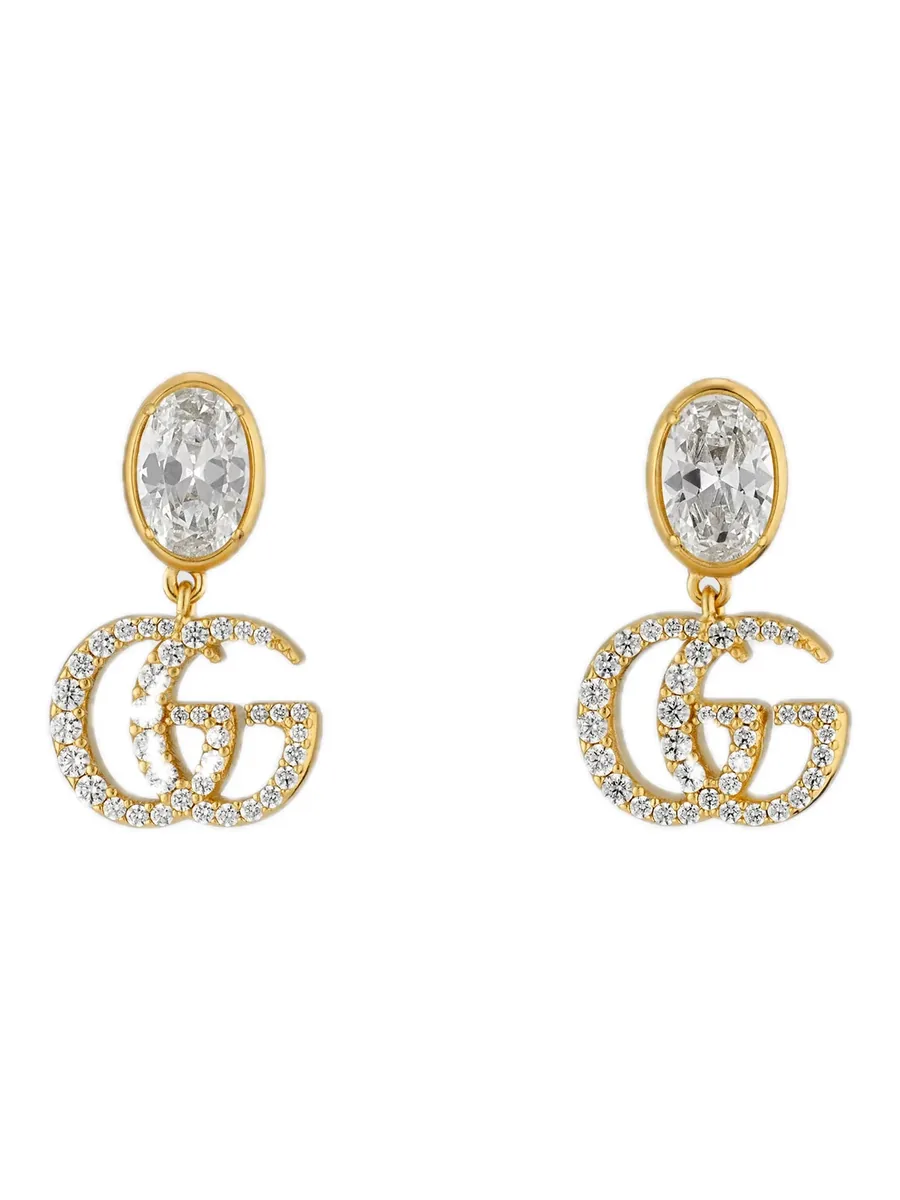 Gold Earrings, front view