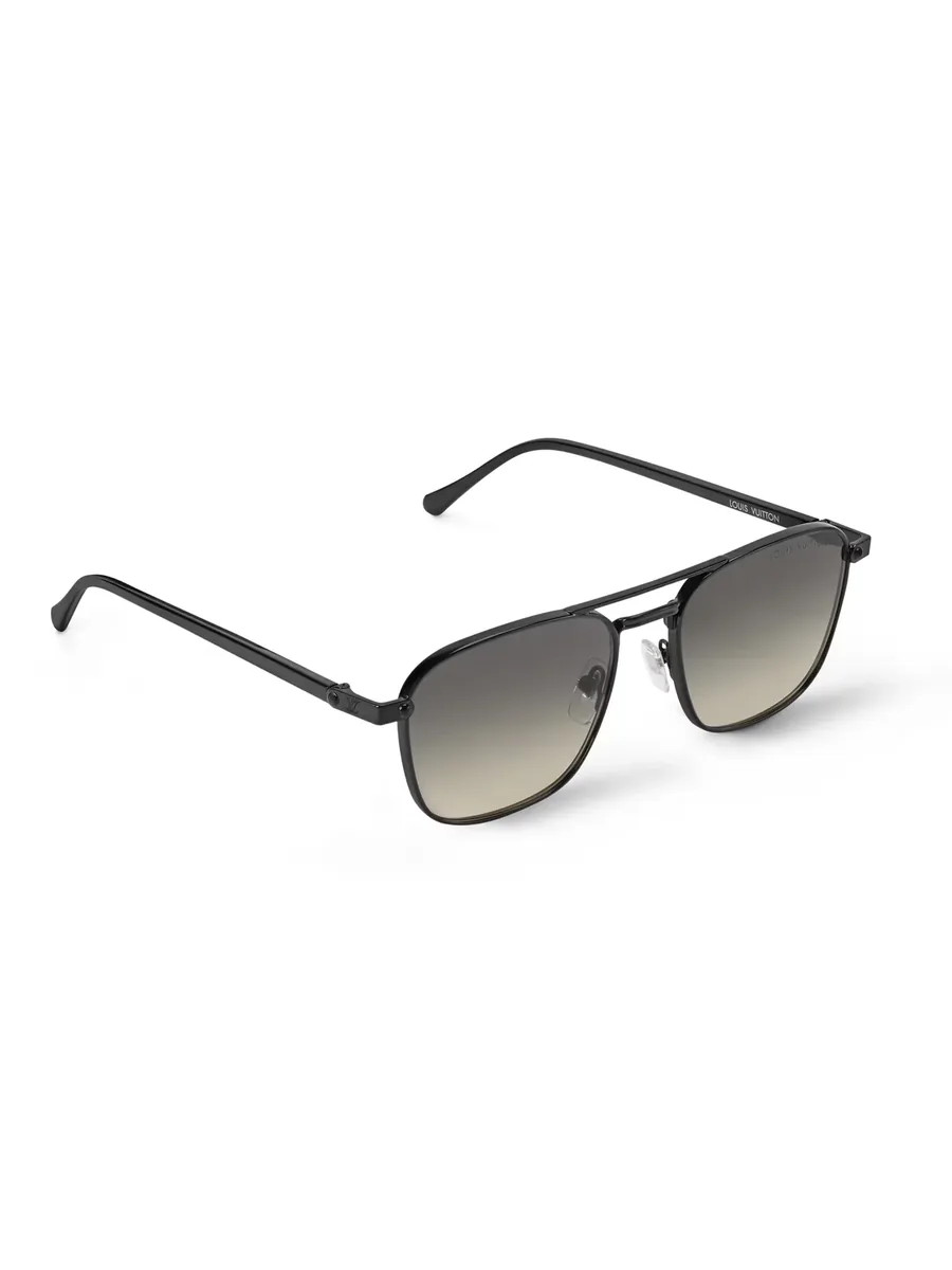 Black Acetate Sunglasses, front view
