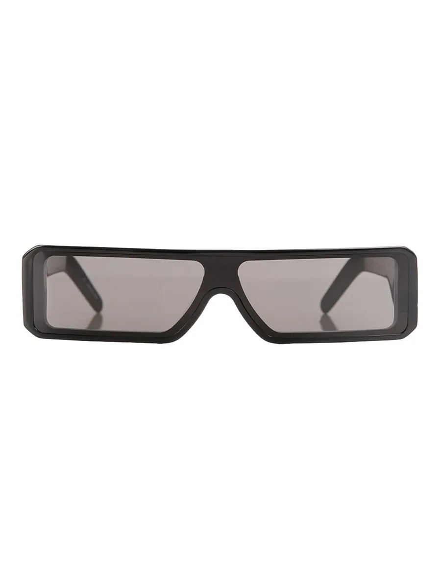Black Acetate Sunglasses, front view