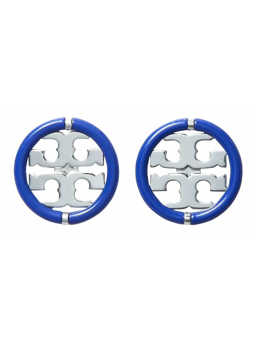 Silver Earrings, front view