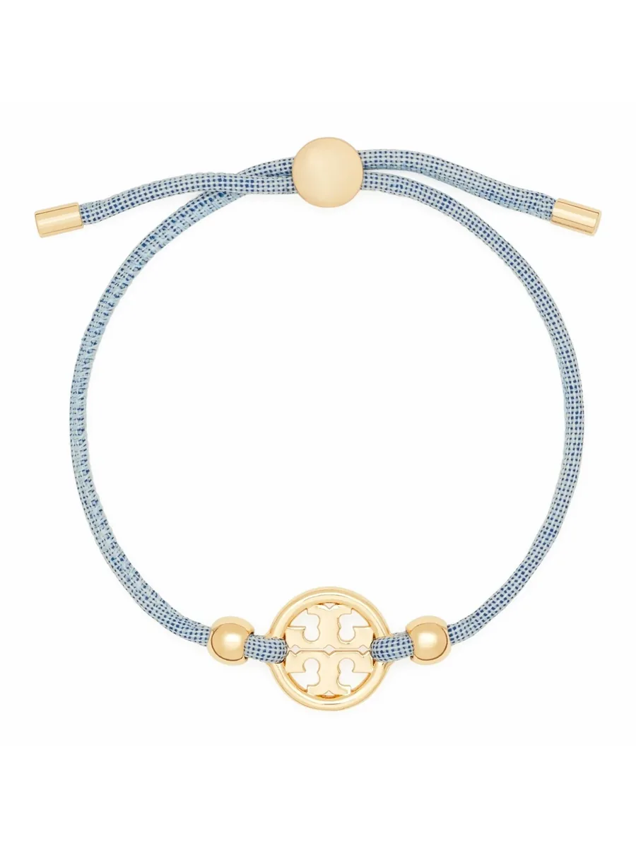 Gold Nylon Bracelet, front view