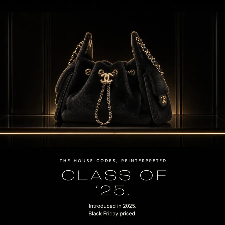 Class of '25: the Chanel 25 Mini, introduced in 2025, reinterprets the House codes. Black Friday priced.